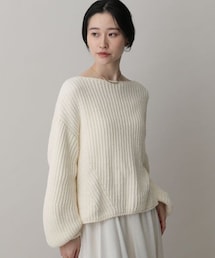 A part by（アパートバイ）の「クリーミーモールニットプルオーバー/WEB先行予約（トップス）」