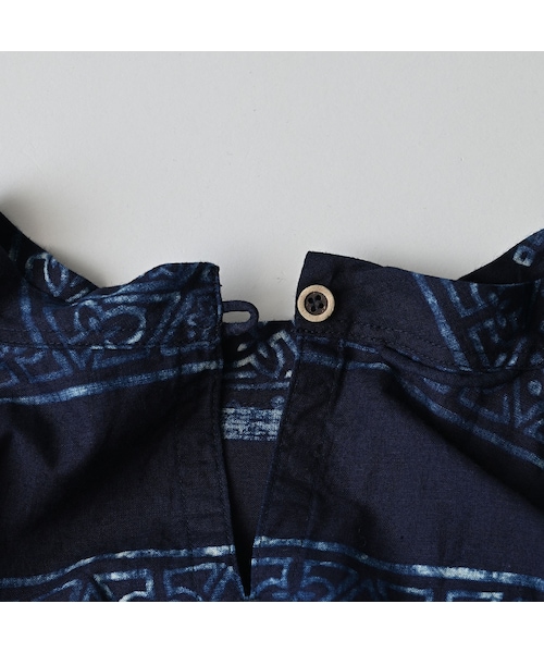 45R(フォーティファイブアール)の「インディゴ平の絵本バンダナブラウス(その他・レディース・70-インディゴ�@/71-インディゴ�A/73-インディゴ�B/74-インディゴ�C・00-フリー)」の16枚目の写真