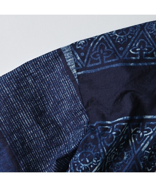 45R(フォーティファイブアール)の「インディゴ平の絵本バンダナブラウス(その他・レディース・70-インディゴ�@/71-インディゴ�A/73-インディゴ�B/74-インディゴ�C・00-フリー)」の17枚目の写真