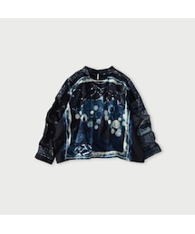 45R | インディゴ平の絵本バンダナブラウス