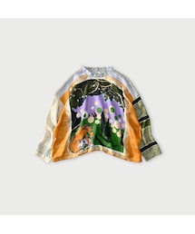 45R | シルクの絵本バンダナブラウス