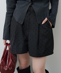 Kastane | 【11.8(土)12:00発売/WEB先行/セットアップ対応】ドットサテンショートパンツ(パンツ)