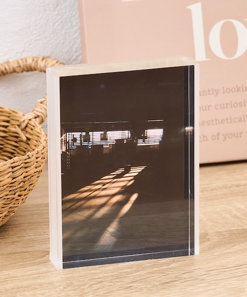 3coins(3coins)の「クリアスライドフォトフレームL判(フォトフレーム・その他・FREE)」の1枚目の写真