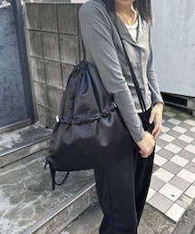 Lattice | サテンナップサック(バックパック/リュック)