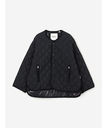 GYMPHLEX（ジムフレックス）の「キルトダウンカラーレスジャケット WOMEN（ジャケット/アウター）」