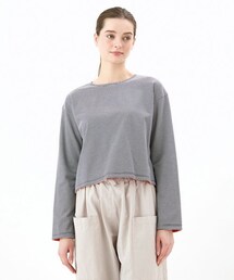 ORCIVAL（オーシバル）の「コットン天竺 ボートネックプルオーバー（トップス）」