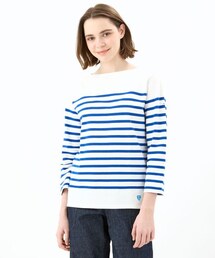 ORCIVAL（オーシバル）の「ラッセルフレンチセーラーTシャツ（トップス）」