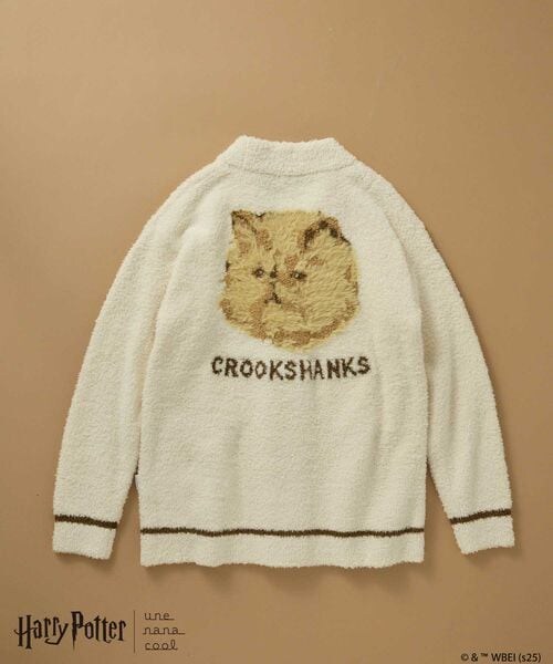 une nana cool（ウンナナクール）の「Harry Potter × une nana cool カーディガン（トップス・CR_クリーム/PI_ピンク・M-L）」の3枚目の写真