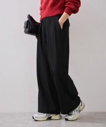 VIS（ビス）の「Hot Beautyツータックワイドパンツ/イージーケア（パンツ）」