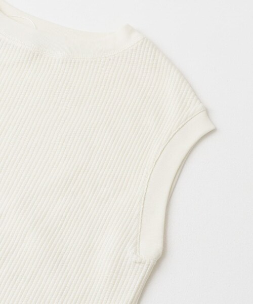 URBAN RESEARCH DOORS（アーバンリサーチドアーズ）の「FORK&SPOON　変形ワッフルノースリーブプルオーバー（Tシャツ/カットソー・レディース・IVORY/GRAY/OFFxNVY/CAMxIVO・1）」の15枚目の写真