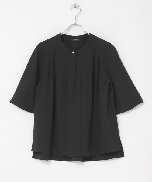 URBAN RESEARCH ROSSO（アーバンリサーチロッソ）の「2WAYウォッシャブルフレアスリーブ ブラウス（シャツ/ブラウス・レディース・OFF WHITE/DARK BLUE/BLACK・Free）」の2枚目の写真