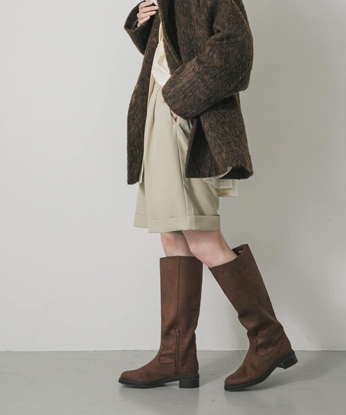 SENSE OF PLACE by URBAN RESEARCH（センスオブプレイスバイアーバンリサーチ）の「ターンバックハーフパンツ（その他パンツ・レディース・BLACK/Y.BEIGE・S/M）」の20枚目の写真