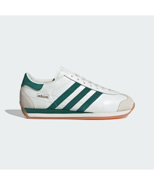 adidas(アディダス)の「カントリー ジャパン / Country Japan(シューズ・メンズ・ホワイト・22.0cm/22.5cm/23.0cm/23.5cm/24.0cm/24.5cm/25.0cm/25.5cm/26.0cm/26.5cm/27.0cm/27.5cm/28.0cm/28.5cm/29.0cm/29.5cm/30.0cm/30.5cm/31.0cm/31.5cm/32.0cm)」の1枚目の写真