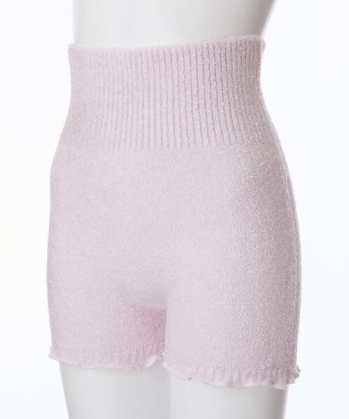 PEACH JOHN（ピーチジョン）の「ぽかぽかニットＨＡＲＡマキショーツ（パンツ・レディース・オフホワイト01/ピンク02/ブラウン03・ワンサイズ）」の10枚目の写真