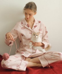 PEACH JOHN（ピーチジョン）の「キャットフランネルシャツパジャマ（その他）」