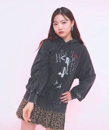 repipi armario（レピピ アルマリオ）の「Acidwashフーディ（その他）」