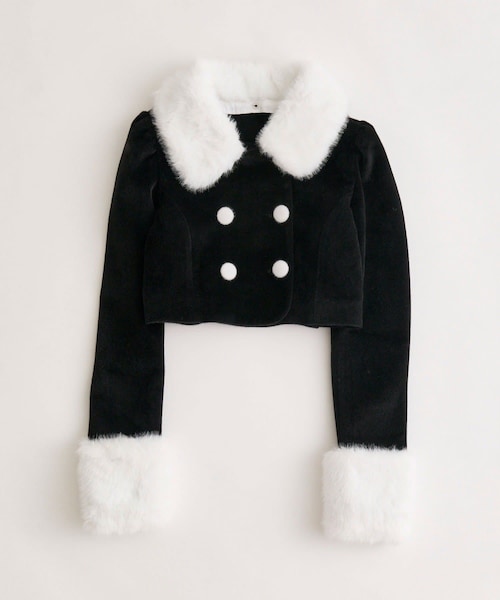 ジャケット・アウター OLIVE des OLIVE miko merry jacket OLIVE des OLIVE（オリーブデオリーブ）の「miko merry jacket