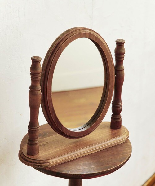 salut!（サリュ!）の「ホワイトアンティークミラー（ミラー）」 - WEAR