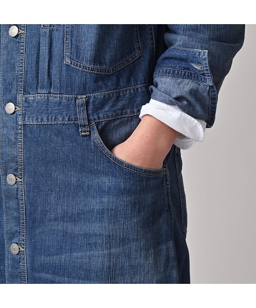 45R（フォーティファイブアール）の「麦比古デニムのトラッカードレス