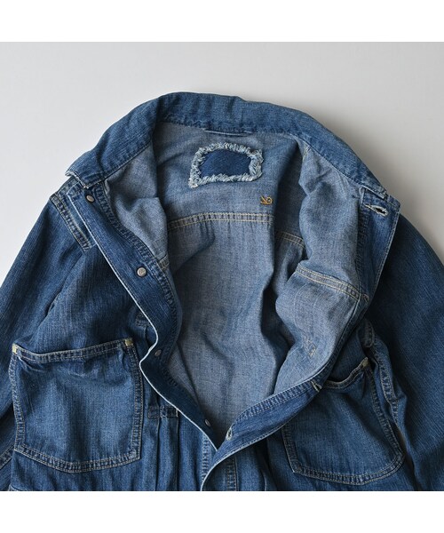 45R（フォーティファイブアール）の「麦比古デニムのトラッカードレス