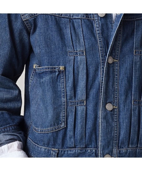 45R（フォーティファイブアール）の「麦比古デニムのトラッカードレス