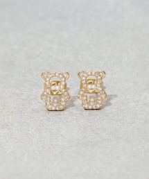 3coins（3coins）の「キラキラクマピアス（アクセサリー）」