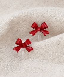 3coins（3coins）の「リボン樹脂イヤリング／KIDS（イヤリング）」