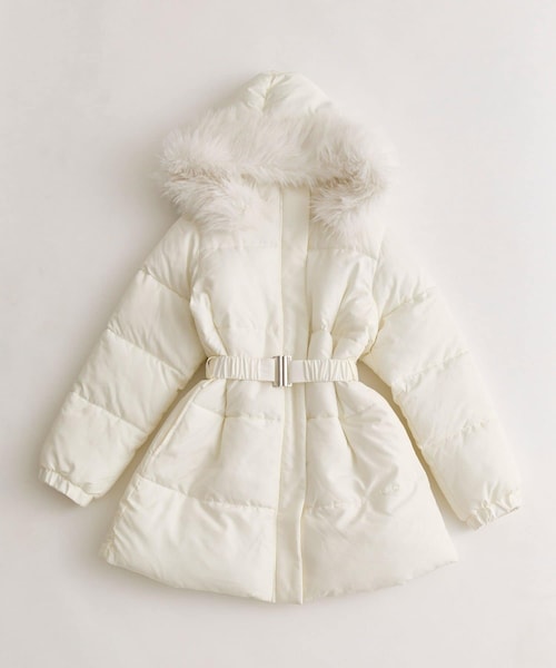 OLIVE des OLIVE（オリーブデオリーブ）の「ウエストベルト付き中綿