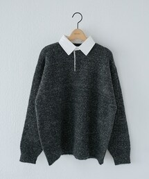 DISCOAT（ディスコート）の「【ユニセックス】ミックスヤーンラガーニット（ニット/セーター・レディース）」