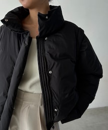 CAPRICIEUX LE'MAGE（カプリシューレマージュ）の「【軽量/保温性◎】2WAY中綿パフジャケット（ジャケット/アウター）」