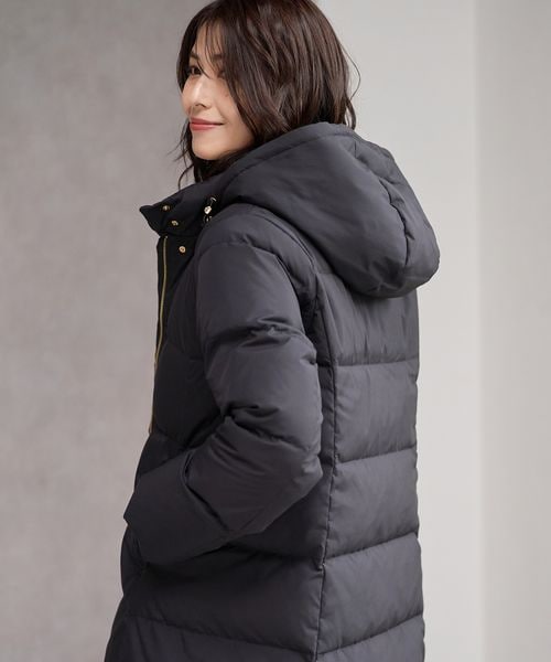 FOUND GOOD（ファウンドグッド）の「2WAYフードダウンジャケット/31005165（ジャケット/アウター・ナチュラル(08)/ブラック(09)/ブラウン(53)・S/M/L）」の11枚目の写真