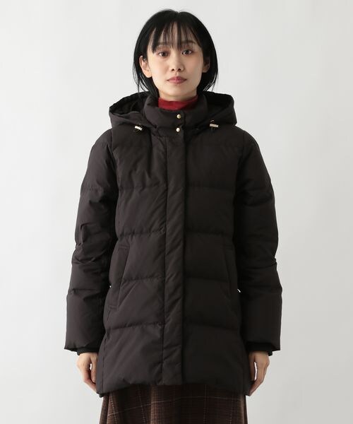 FOUND GOOD（ファウンドグッド）の「2WAYフードダウンジャケット/31005165（ジャケット/アウター・ナチュラル(08)/ブラック(09)/ブラウン(53)・S/M/L）」の21枚目の写真