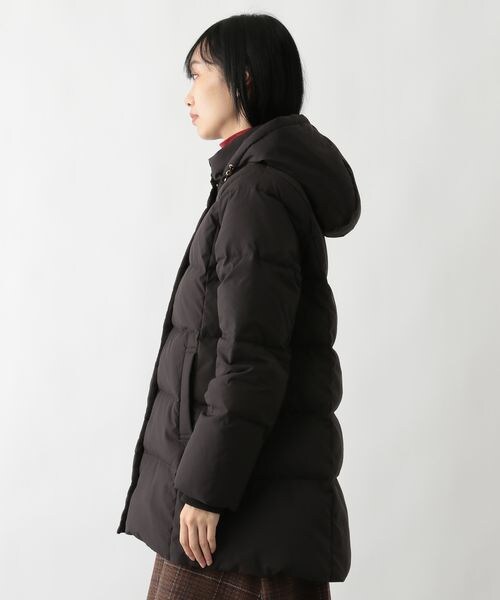 FOUND GOOD（ファウンドグッド）の「2WAYフードダウンジャケット/31005165（ジャケット/アウター・ナチュラル(08)/ブラック(09)/ブラウン(53)・S/M/L）」の22枚目の写真