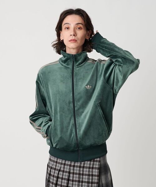 BEAUTY&YOUTH UNITED ARROWS(ビューティーアンドユースユナイテッドアローズ)の「<adidas Originals>ファイヤーバード ベロアトラックトップ(トップス・DK.GRAY(23)/DK.BROWN(32)/DK.GREEN(53)・XS/S)」の11枚目の写真