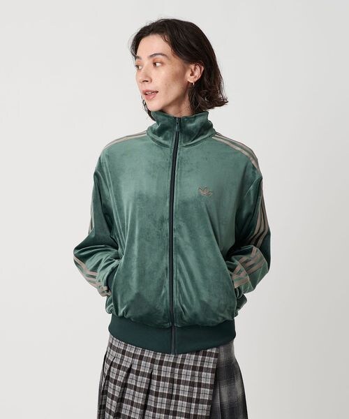 BEAUTY&YOUTH UNITED ARROWS(ビューティーアンドユースユナイテッドアローズ)の「<adidas Originals>ファイヤーバード ベロアトラックトップ(トップス・DK.GRAY(23)/DK.BROWN(32)/DK.GREEN(53)・XS/S)」の10枚目の写真