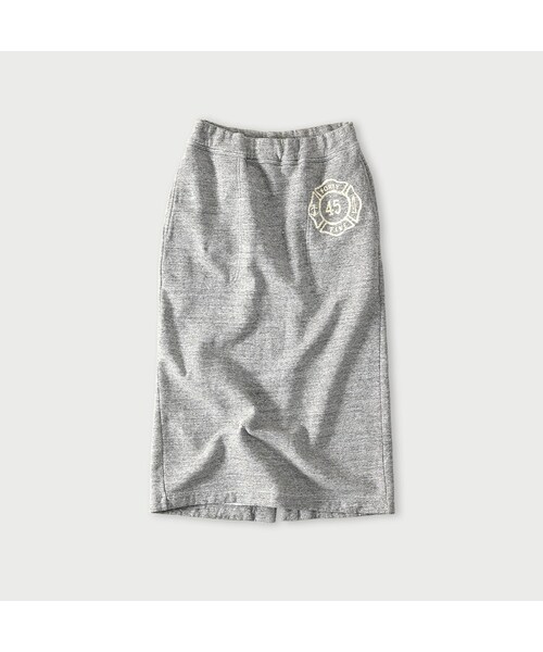 45R（フォーティファイブアール）の「インディゴリネンプリントワンピ