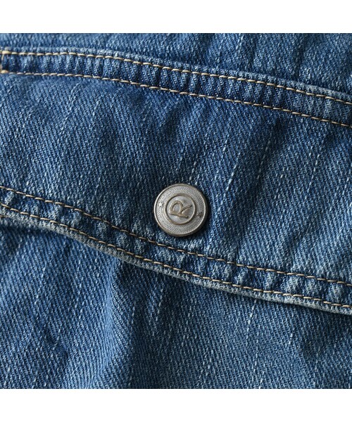 45R（フォーティファイブアール）の「45プチデニムのブッシュシャツ（加工）（その他・メンズ・76-インディゴ 淡/78-インディゴ 焦・03-M/04-L）」の20枚目の写真