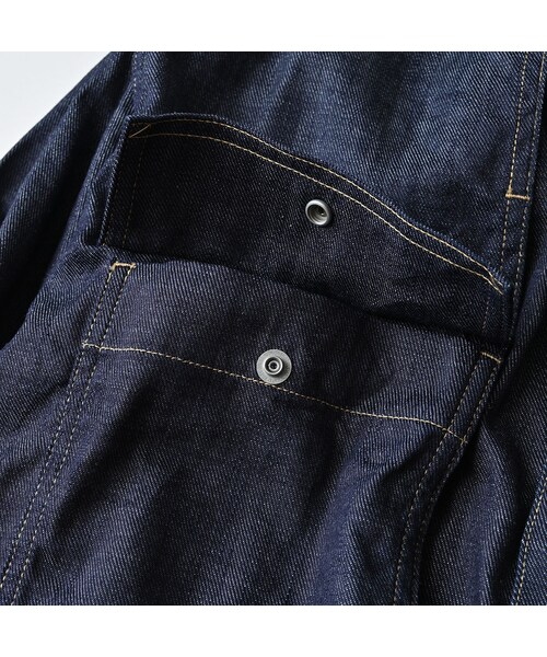 45R（フォーティファイブアール）の「45プチデニムのブッシュシャツ（濃）（その他・メンズ・79-インディゴ 濃・03-M/04-L/05-XL）」の20枚目の写真