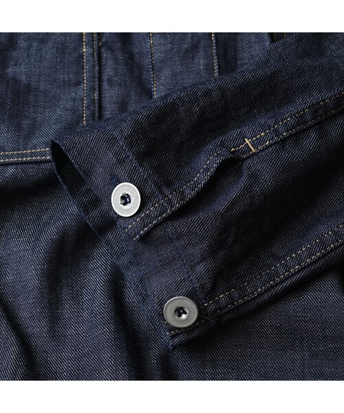 45R（フォーティファイブアール）の「45プチデニムのブッシュシャツ（濃）（その他・メンズ・79-インディゴ 濃・03-M/04-L/05-XL）」の22枚目の写真