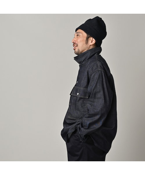 45R（フォーティファイブアール）の「45プチデニムのブッシュシャツ（濃）（その他・メンズ・79-インディゴ 濃・03-M/04-L/05-XL）」の9枚目の写真