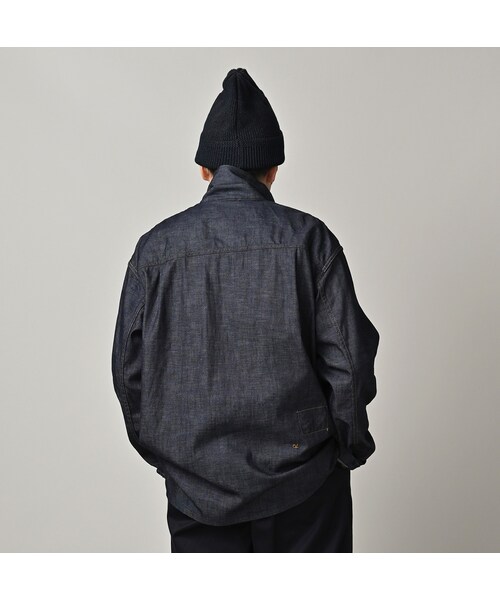 45R（フォーティファイブアール）の「45プチデニムのブッシュシャツ（濃）（その他・メンズ・79-インディゴ 濃・03-M/04-L/05-XL）」の10枚目の写真