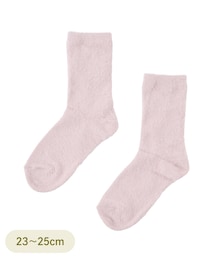 ふわふわクルーソックス