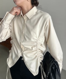 CAPRICIEUX LE'MAGE（カプリシューレマージュ）の「【HAPPY BAG対象】ドロストシャツ（トップス）」