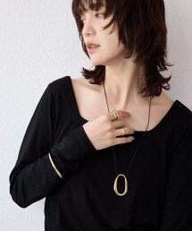 RIVE DROITE（リヴドロワ）の「予約【ニットのインナーにも】スクエアネックカットソー（Tシャツ/カットソー・レディース）」