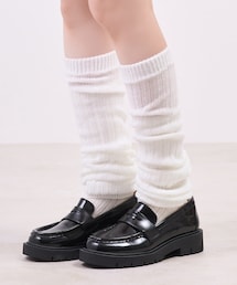 3coins | リブレッグウォーマー(レッグウォーマー)