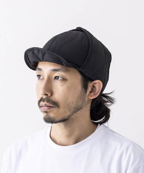 3coins（3coins）の「MIL 中綿キャップ（キャップ・メンズ・カーキ/ブラック・FREE）」の2枚目の写真