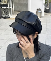 エコレザーキャスケット