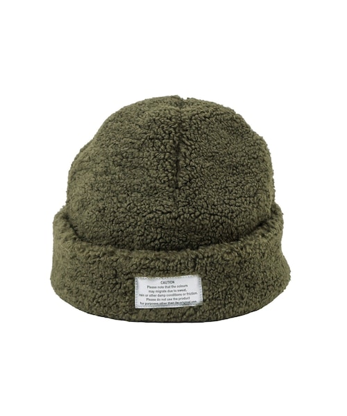 3coins(3coins)の「MIL ボアキャップ(キャップ・メンズ・ブラック/ベージュ/カーキ・FREE)」の3枚目の写真