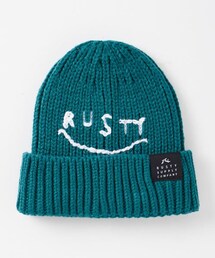 FILA（フィラ）の「ニコちゃん刺しゅうビーニー（帽子）」