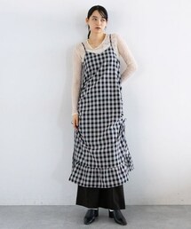 RAGEBLUE（レイジブルー）の「＜先行予約＞2WAYサイドシャーリングチェックキャミワンピース（ワンピース/ドレス）」